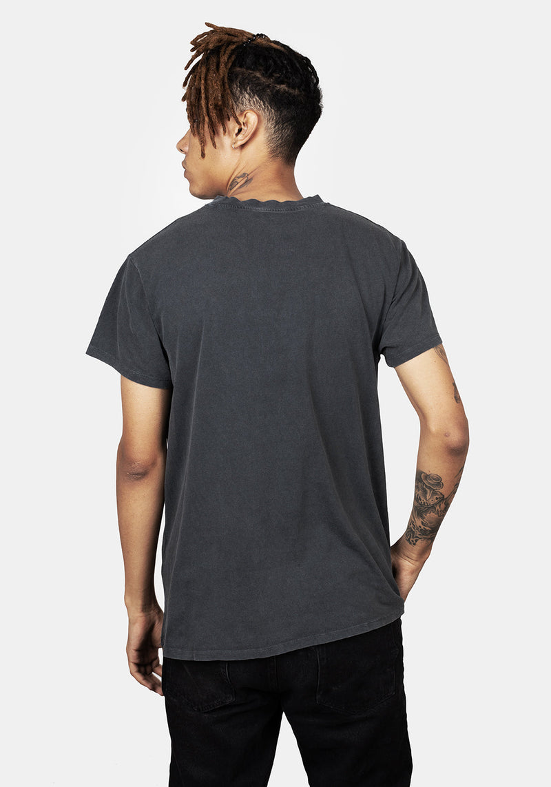 Hell Vintage Grey Washed T-Shirt