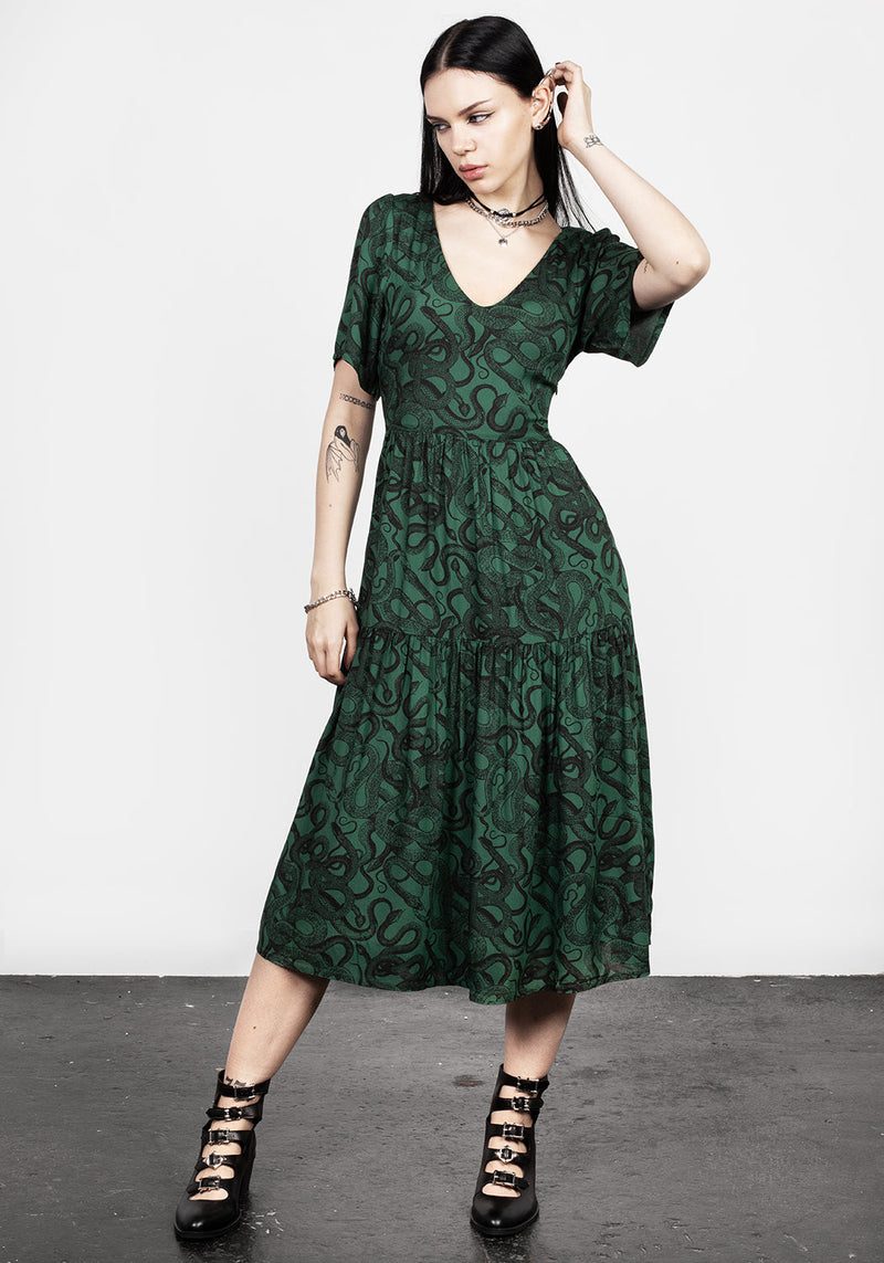 Ophidia Midi Dress