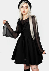 Baudelaire Lace Up Dress