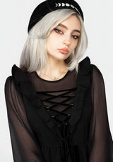 Baudelaire Lace Up Dress