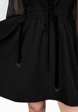 Baudelaire Lace Up Dress