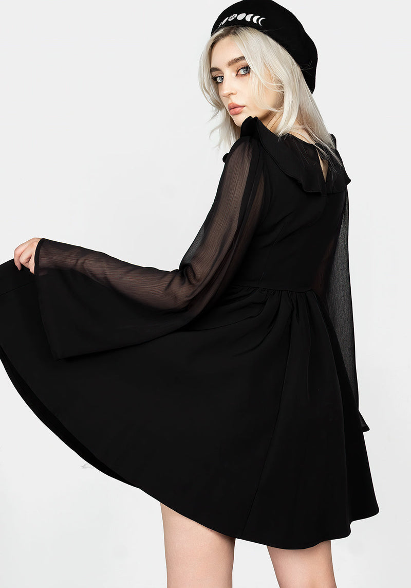 Baudelaire Lace Up Dress