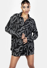 GROUNDED OVERSIZED DENIM JACKET