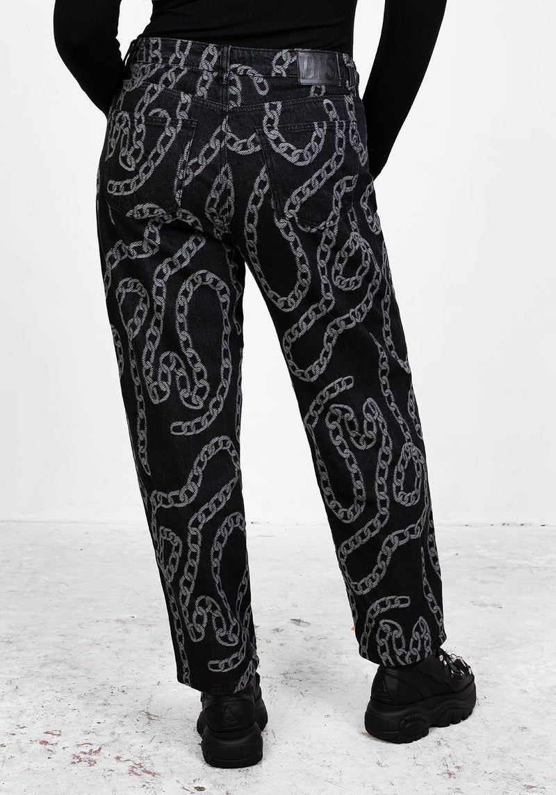 GROUNDED MOM DENIM JEANS