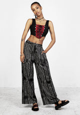 Runes Wide Leg Trousers
