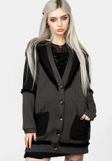 Lola Oversized Panelled Cardigan
