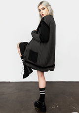 Lola Oversized Panelled Cardigan