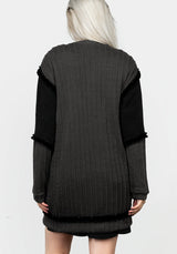 Lola Oversized Panelled Cardigan