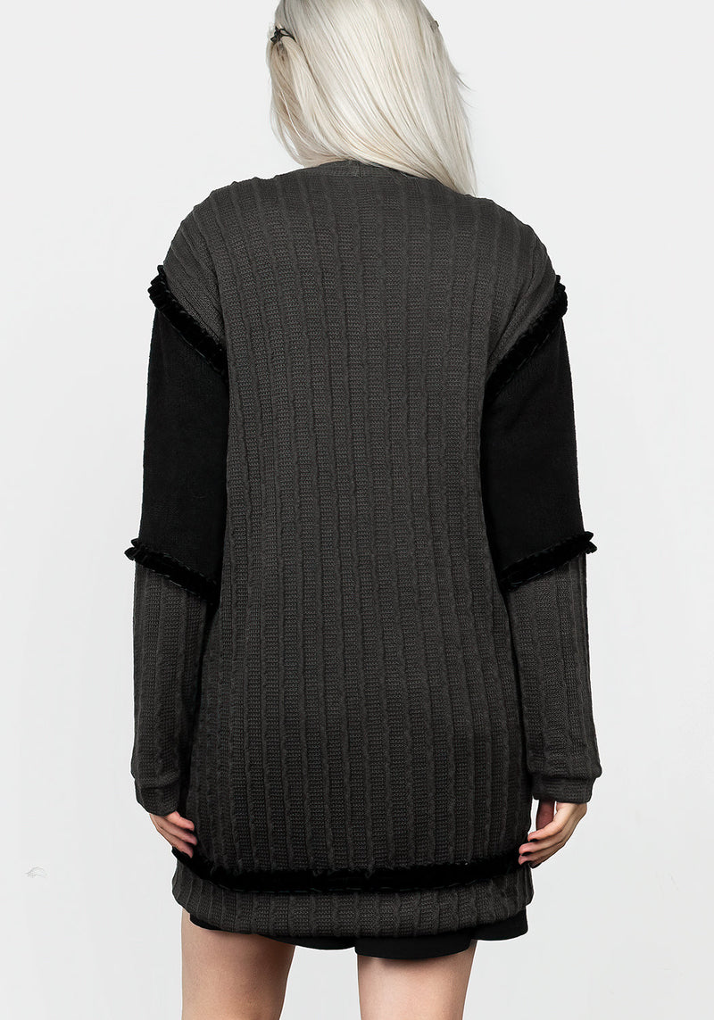 Lola Oversized Panelled Cardigan
