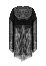 Sharona Fringed Bolero Jacket