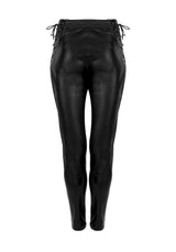 Rival Faux Leather Lace Up Pants