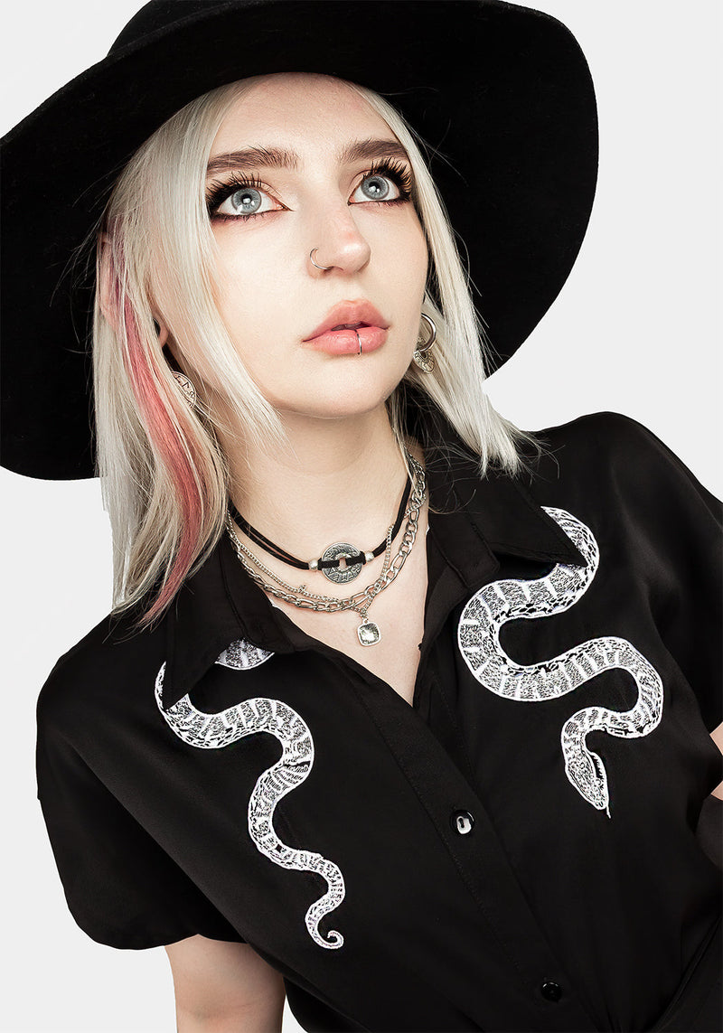 Slither Relaxed Midi Dress