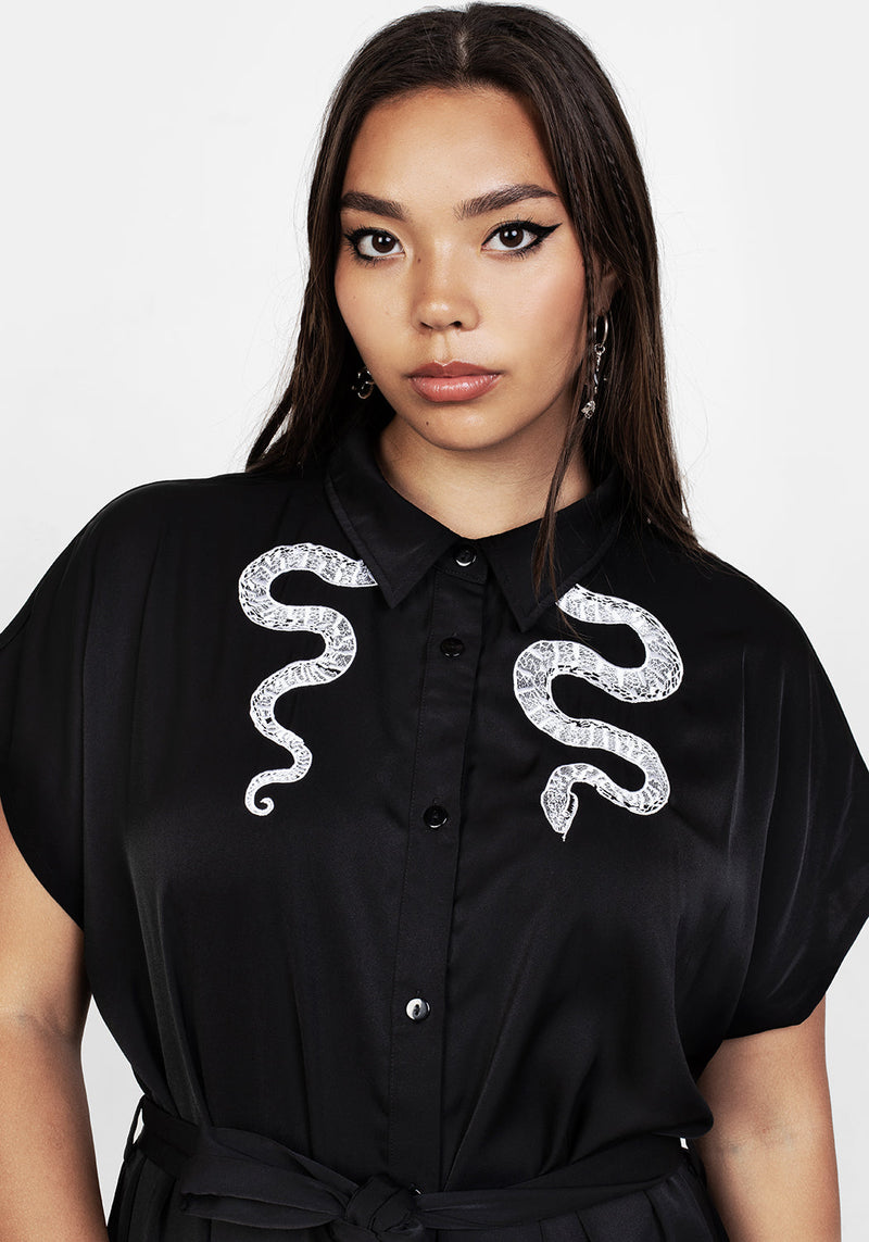 Slither Relaxed Midi Dress