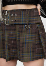 Rumpel Belted Mini Skirt