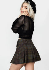 Rumpel Belted Mini Skirt