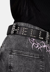 Hellbound Studded Jeans Belt