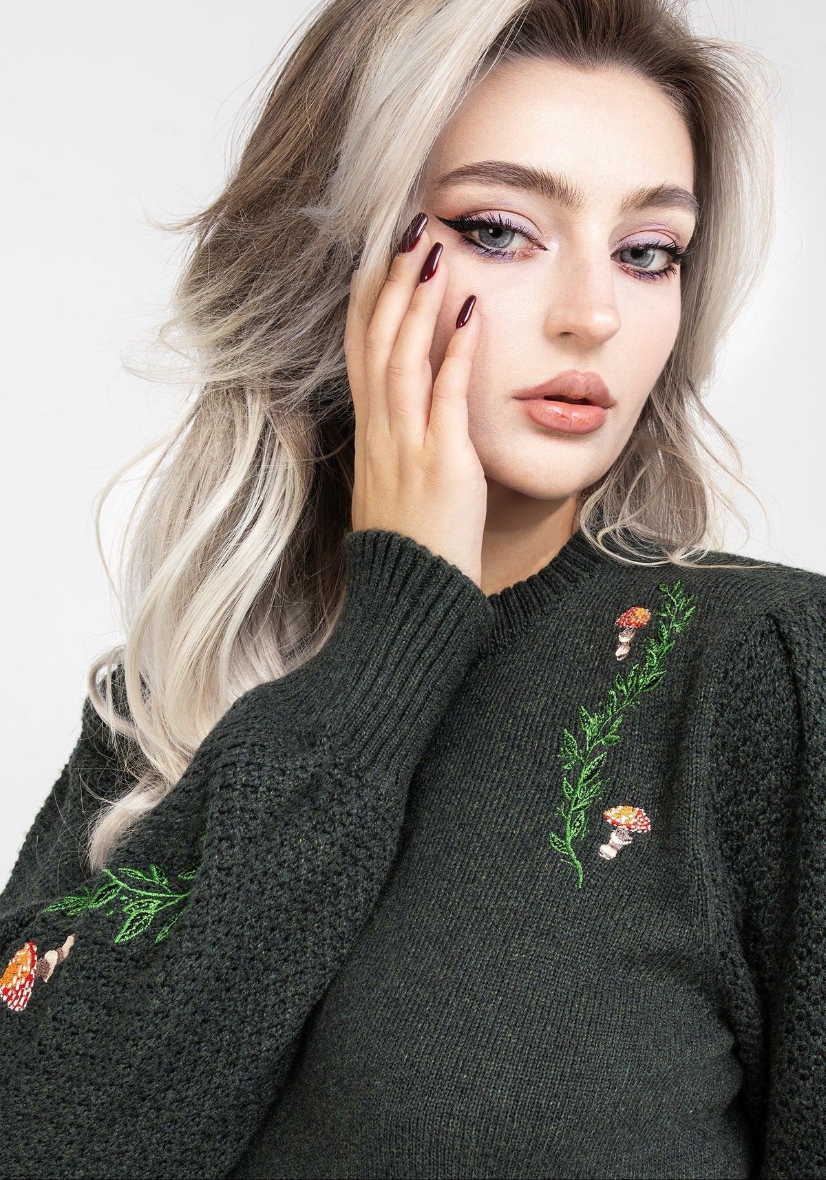 Fable Embroidered Jumper