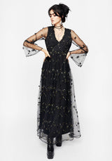 Chrysanthi Applique Maxi Dress