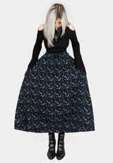 Diana Moon Moth Midaxi Skirt