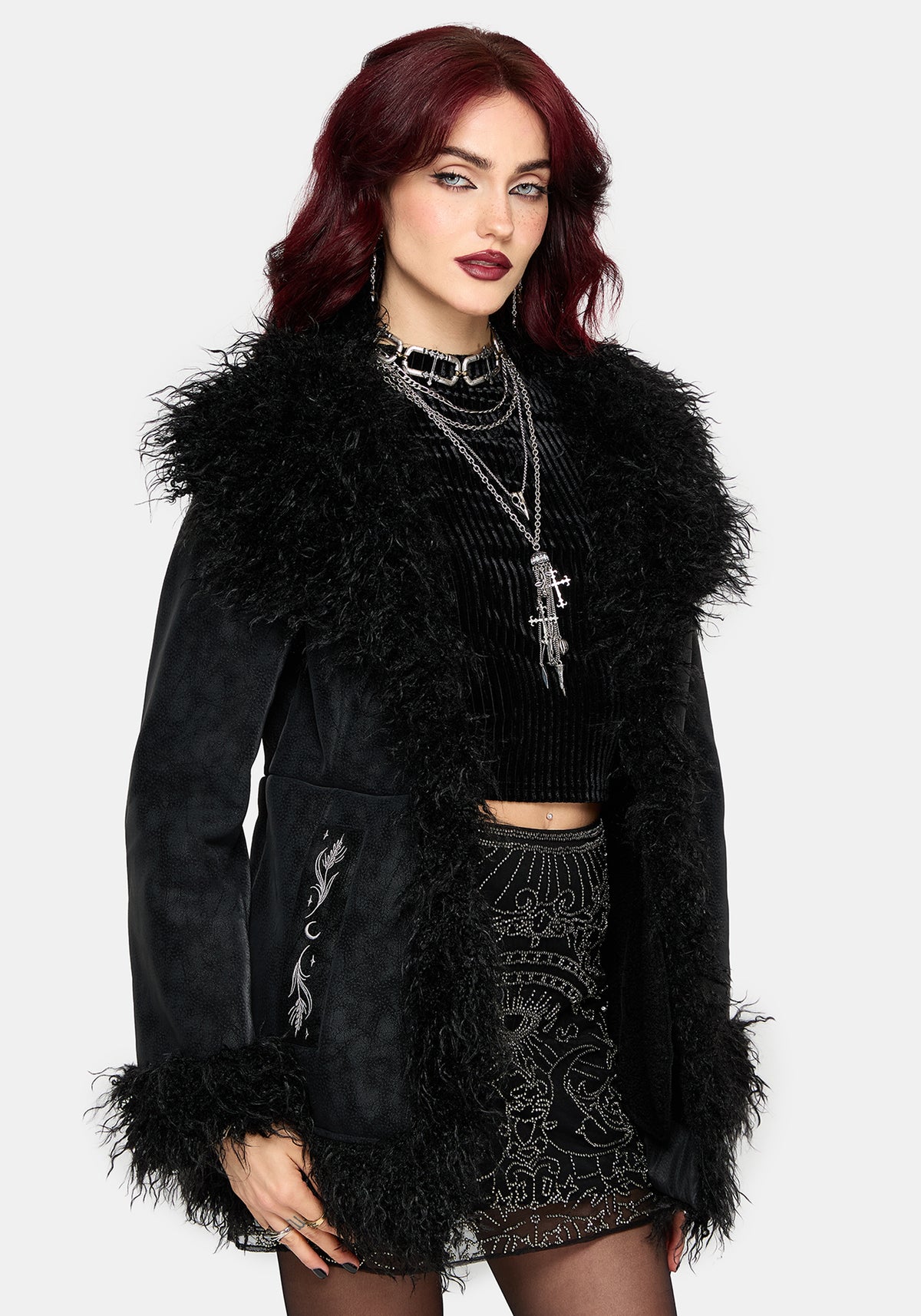 Ygritte Faux Fur Coat EU 34