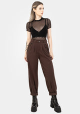 Dianne Embroidered Balloon Trousers