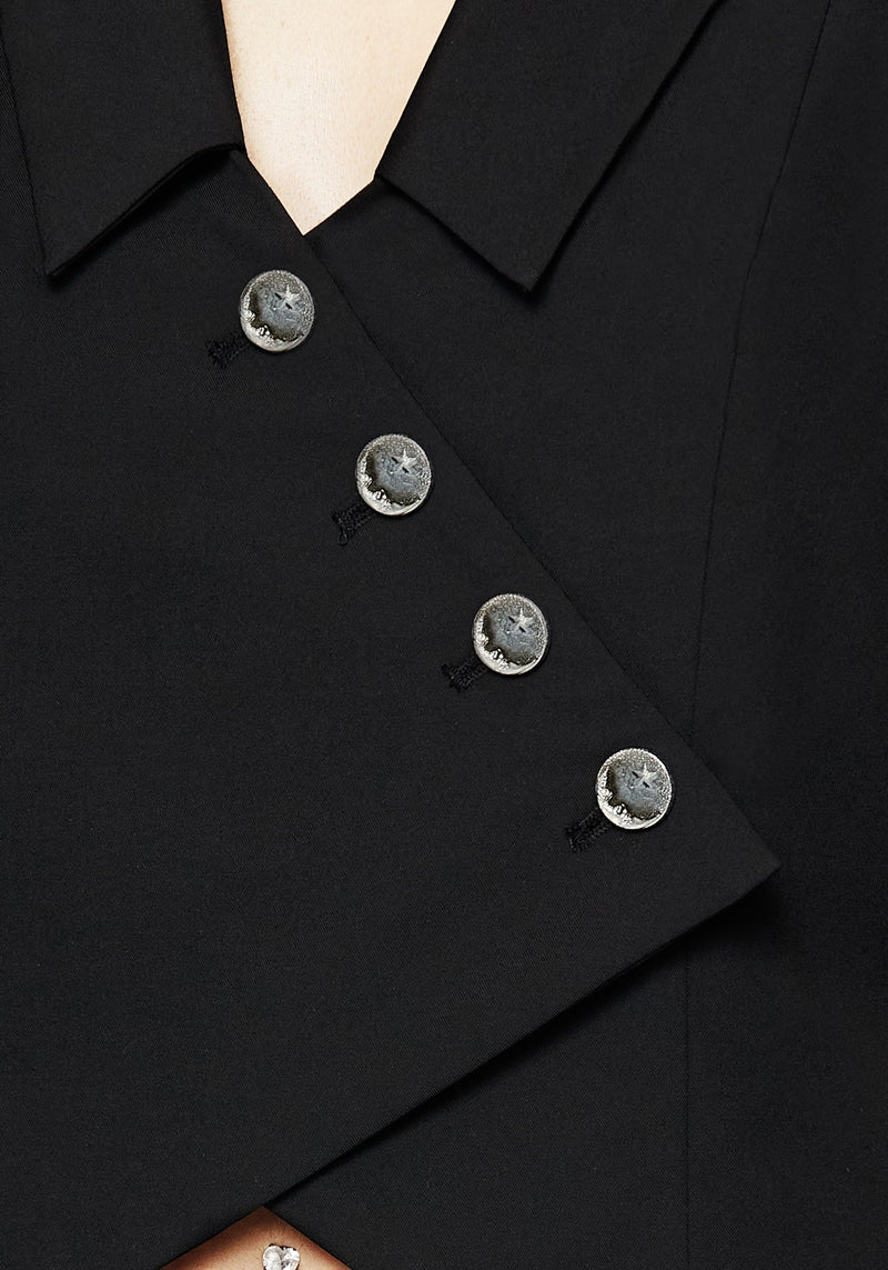 Moonage Asymmetric Waistcoat