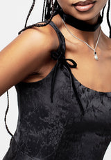 Aisha Jacquard Mini Corset Dress