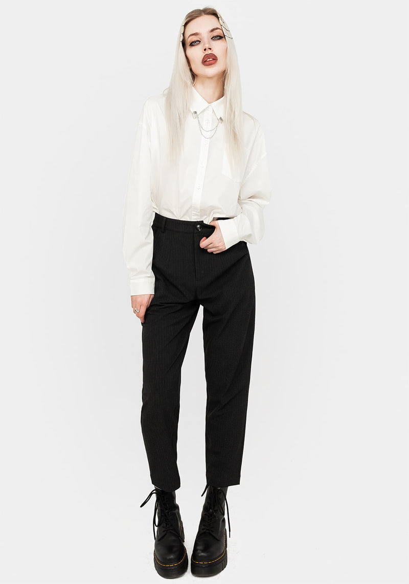 Chiromancy Collar Loose Fit Shirt