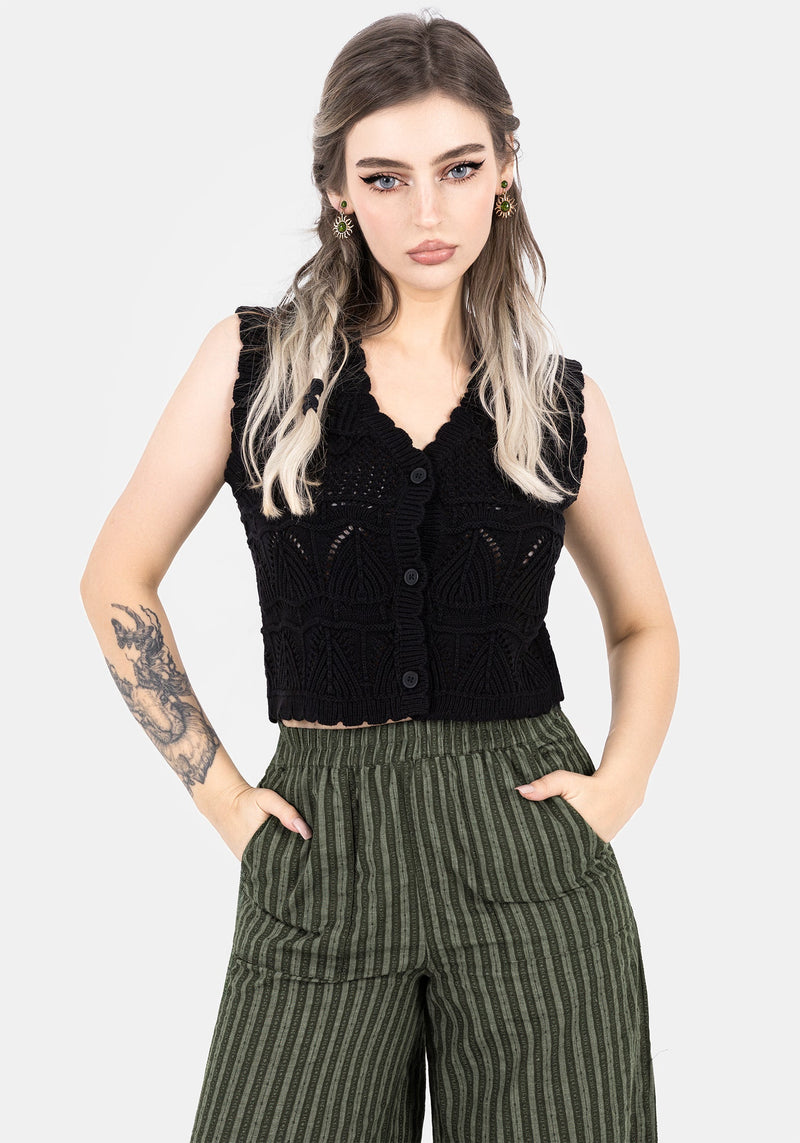 Belleville Sleeveless Knit Waistcoat