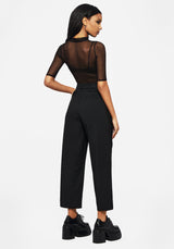 Zelda Pinstripe Tailored Balloon Trousers
