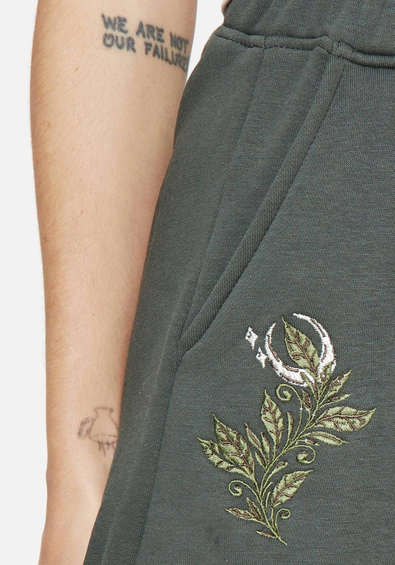 Nirah Cotton Embroidered Shorts