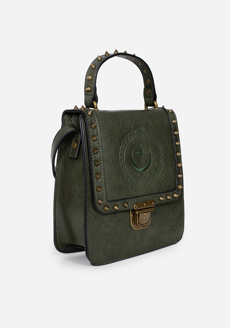 Ouroboros Crossbody Mini Satchel Bag