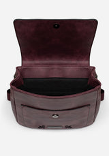 Elderberry Embroidered Mini Backpack