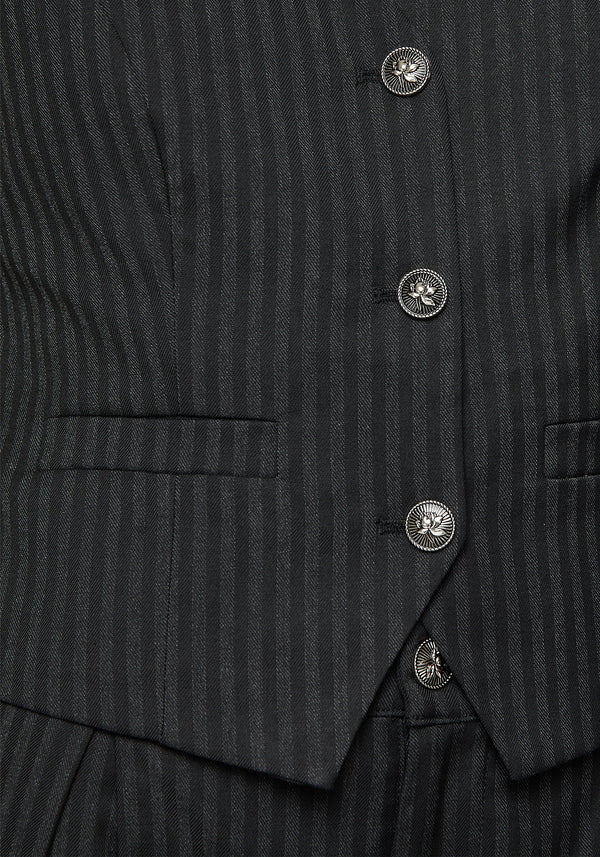 Nevermore Pinstripe Tailored Waistcoat