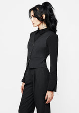 Nevermore Pinstripe Tailored Waistcoat