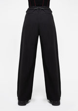 Hellion Chain Belt Wide Leg Trousers