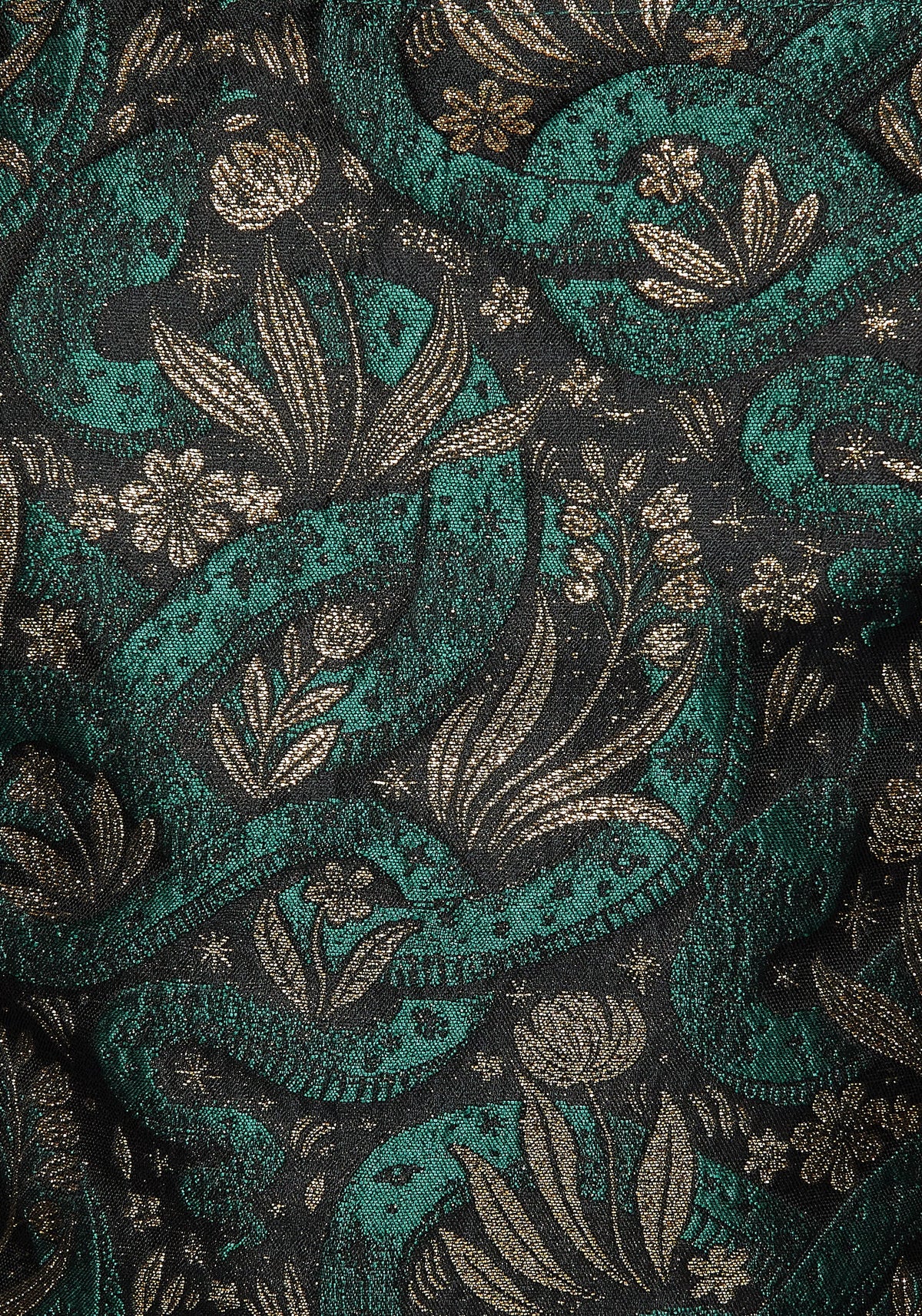 Rena Snake Jacquard Corset Top