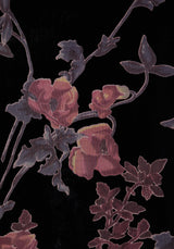 Waterlily DevorÃ© Velour Midaxi Slip Dress