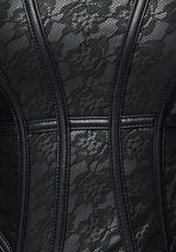 Ruin Floral Lace Corset Top