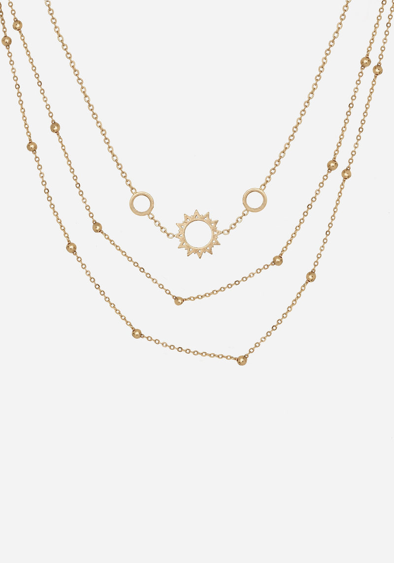 Helios Choker - Gold