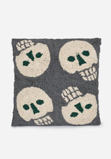Crania Skull Tufted Cushion