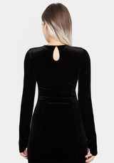 Antivenom Spider Cut Out Mesh Gown