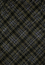 Reseda Bias Check Maxi Skirt