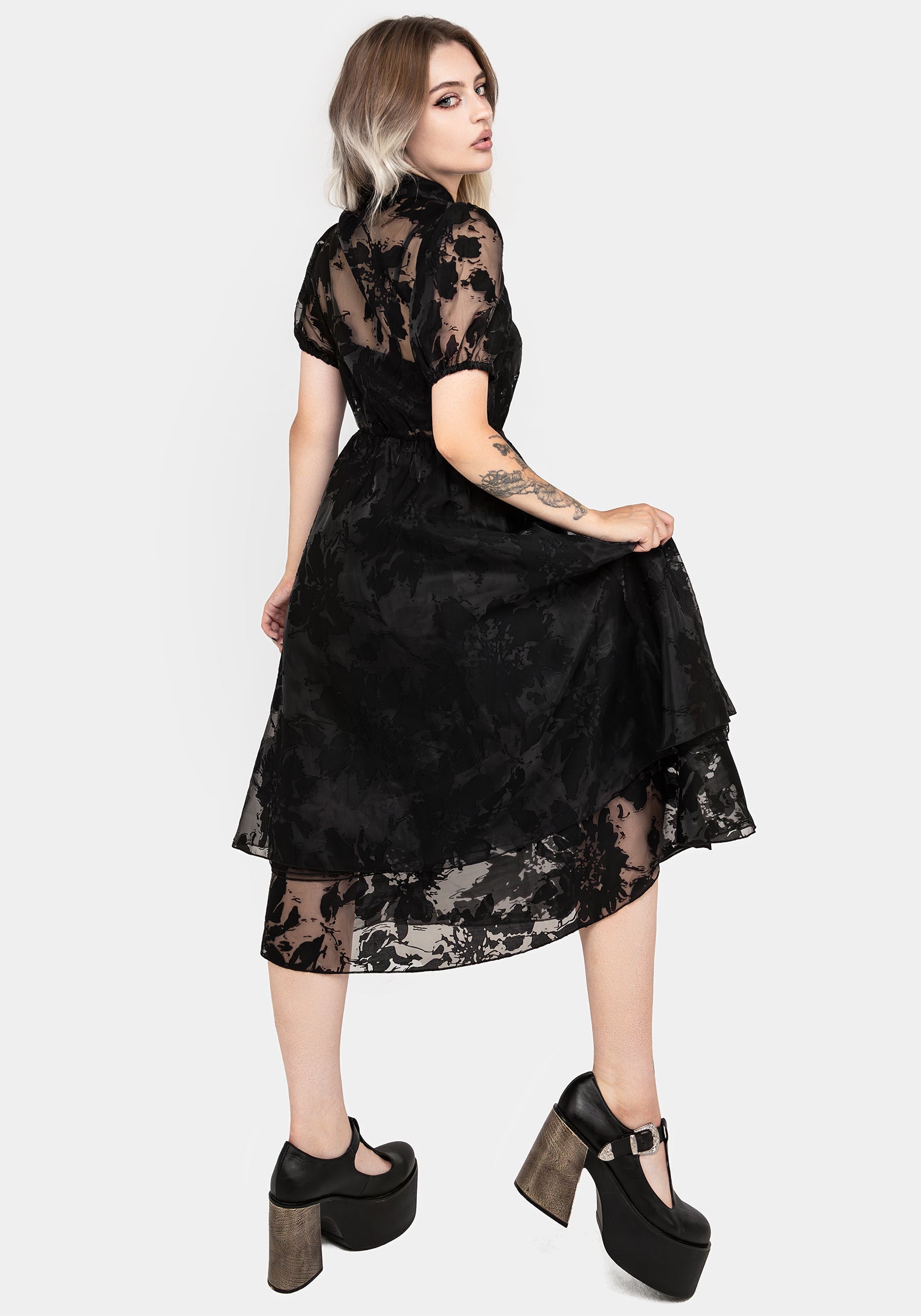 spectre layered mini shirt dress Spectre Layered Midi Shirt Dress