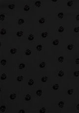 Bones Flocked Chiffon Maxi Cami Dress