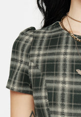 Tulisa Check Midi Dress