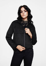 Rite Celestial Embroidered Suedette Jacket