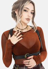 Soulthorn Long Sleeve Mesh Top