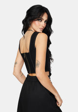 Revel Embroidered Corset Top