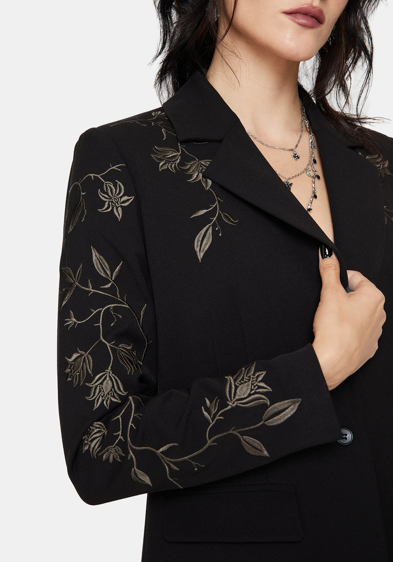 Maira Embroidered Blazer